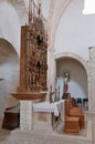 Isole Tremiti - Scorcio dell\'altare di Santa Maria a Mare
