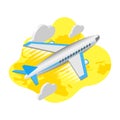 Isometric airplane concept