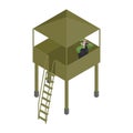 Isometric Army Icon