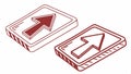 Isometric arrow icons, direction and 3D navigation symbols vector design Generative AI