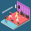 Isometric Art School Rehearsal