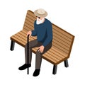 Isometric Blind Man