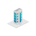 isometric building. Element of color building icon for mobile concept and web apps. Detailed isometric building icon can be used Royalty Free Stock Photo