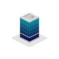 isometric building. Element of color building icon for mobile concept and web apps. Detailed isometric building icon can be used Royalty Free Stock Photo