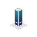 isometric building. Element of color building icon for mobile concept and web apps. Detailed isometric building icon can be used Royalty Free Stock Photo