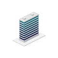 isometric building. Element of color building icon for mobile concept and web apps. Detailed isometric building icon can be used Royalty Free Stock Photo