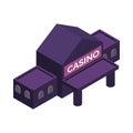 Isometric Casino Illustration