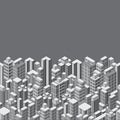 Isometric Cityscape Background