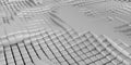 Isometric Cube Structure Abstract Background