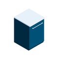 Isometric Cupboard Icon