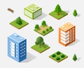 Isometric 3d trees