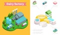 Isometric Dairy Industry Composition