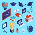 Isometric Degree Diploma Set