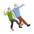 Isometric Elderly People