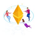 Isometric Ethereum is a decentralized, open-source blockchain with smart contract functionality. Mining and trade