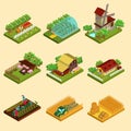 Isometric Farm Set