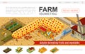 Isometric Farming Website Template