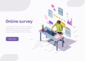 Isometric feedback service internet technology