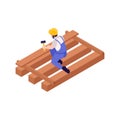 Isometric Fitter Icon