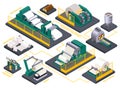 Paper Production Isometric Flowchart