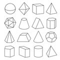 Isometric geometric figures