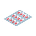 Blister Pack Icon Royalty Free Stock Photo