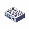 Audio Control Unit Royalty Free Stock Photo