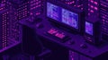 Cyberpunk Coder\'s Night