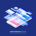 Isometric User Interface Design