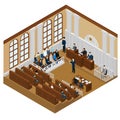 Isometric Judicial System Concept