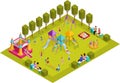 Isometric Kids Playground