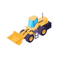 Isometric Loader Truck