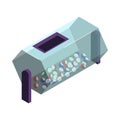 Isometric Lottery Machine