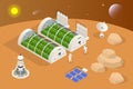 Isometric Mars Colonization, Biological terraforming, Paraterraforming, Adapting humans on Mars. Astronautics and space