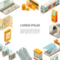 Isometric Metro Colorful Template