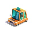 Isometric mini car