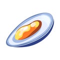 Isometric Mussel Icon