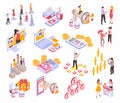 Isometric Network Marketing Set