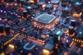 Isometric Networking 3D Rendering