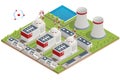 Isometric Nuclear Power Plants are a type of power plant that use the process of nuclear fission in order to generate