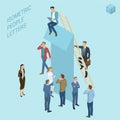 Isometric numbers with people