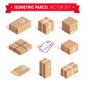 Isometric parcel set