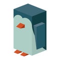 Isometric penguin design