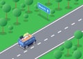 Isometric road trip