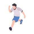 Isometric Running Man