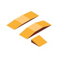 Isometric Skateboard Ramps Royalty Free Stock Photo