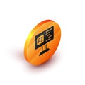 Isometric Software, web developer programming code icon isolated on white background. Javascript computer script random Royalty Free Stock Photo