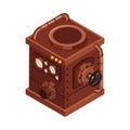 Isometric Steampunk Mechanism