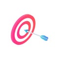 Isometric target icon