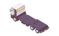 Isometric truck tractors for cargo delivery